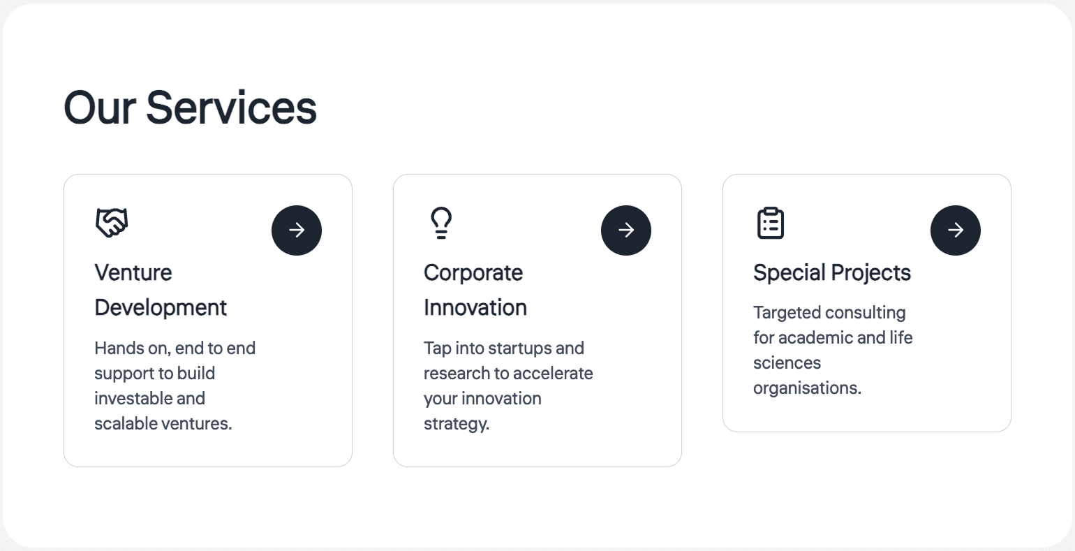 Service cards