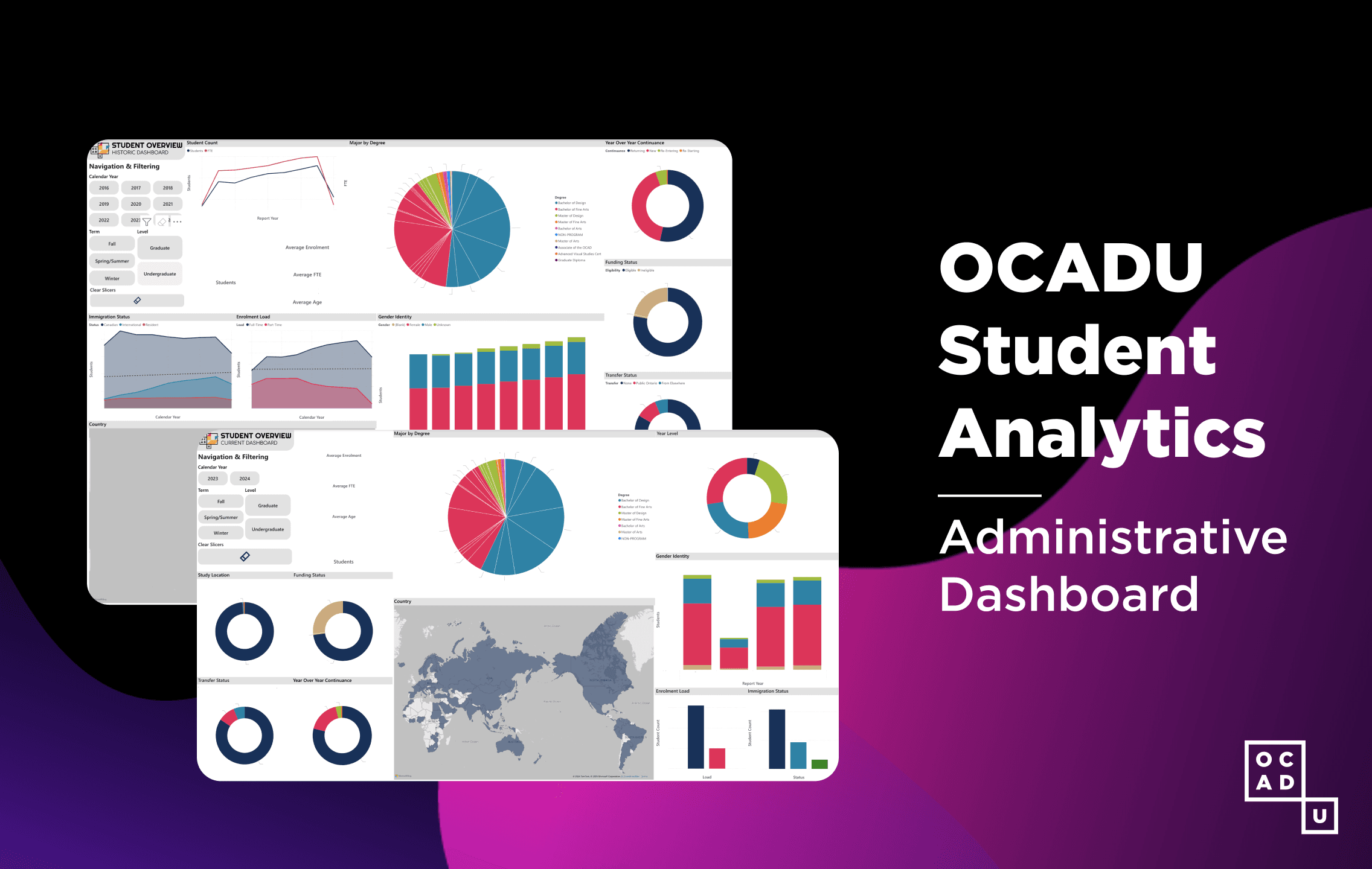 OCADU Student Analytics Dashboard cover